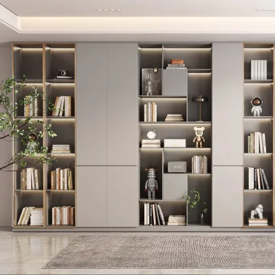 Custom Contemporary Book Shelves Library Door Book Store Shelves Cabinet Book Shelf