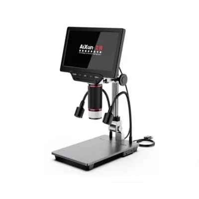DM21 JC AIXUN Digital Measurement Microscope Multi-angle With 7 Inch HD Digital Display for BGA Soldering Inspection Tool