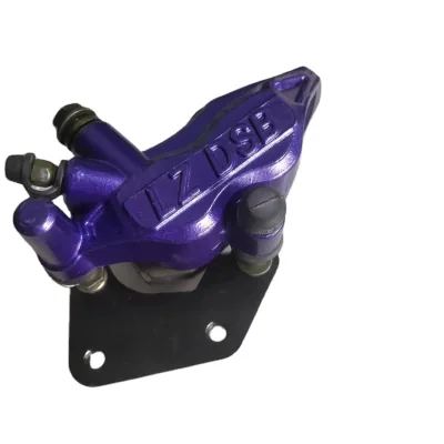 Motorcycle Brake Caliper Hongtu Mengshi 125CC GY6150 Electric Scooter 4.5cm Left Disc Type New Front Brake Lower Cylinder