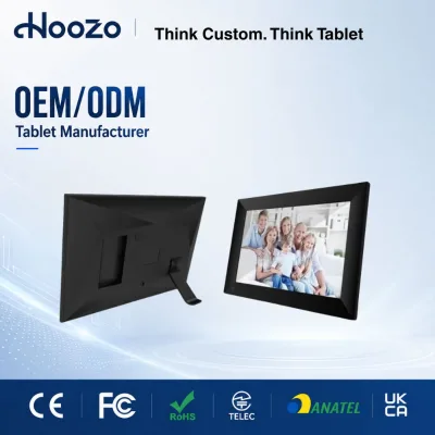 10.1 Inch Sleek and Modern Digital Photo Frame Tablet PC with Integrated App & 32GB Internal Memory Expansion