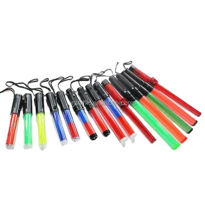 LED Warning Whistle Outdoor Survival Warning Whistle High Decibel Electronic Whistle Traffic Commander Baton