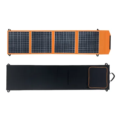 23% High Efficiency 40w Foldable Solar Panel Charger Smart Usb Port Black Support OEM