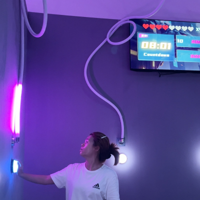 New Team Building Party Game Activation Games Wall Button Interactive Flash Current Activate Game Room