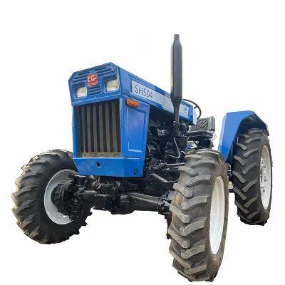 Used Shanghai Tractor SH504 with Square Hood and 4100 Engine Hot Sale in Peru and Chile South America Market