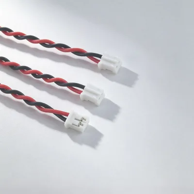 PH Terminal Connector Internal Wiring Luminaires Twisted Wire Battery Connection Cable Red-Black Tinned Copper Stranded Terminal