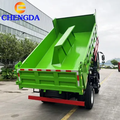 Sinotruk HOWO 4X2 6Wheel 3.5-5T Diesel Dump Tipper Custom Box for Africa Farm Construction Short Haul Transport