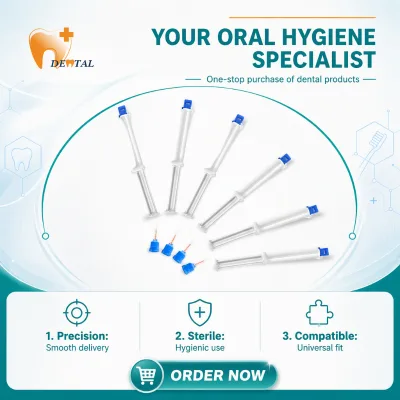 Yulin Dual Tube Gel HP Dental Clinic Teeth Whitening Syringe Non-Toxic Food Grade 2.5ML Commercial Use Multi-Purpose