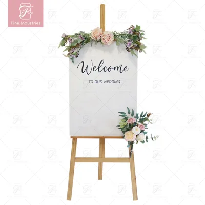 FINE Wedding Stage Central Decoration of Table Arch Stand Flower Row Display Board Decorative
