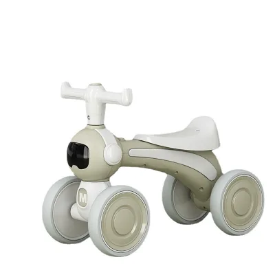 Kids' Wiggle Car - 4-Wheel Toy Car with Musical Lights & Anti-Rollover Design, Suitable for 1-3-Year-Olds to Ride