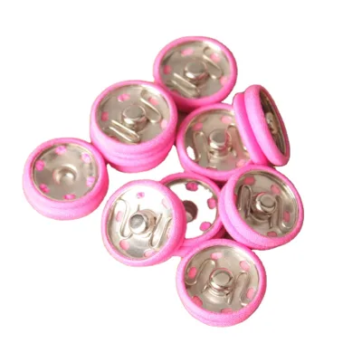 Fabric Snap Buttons Press Buttons Self Covered Sew-on Fastener Button