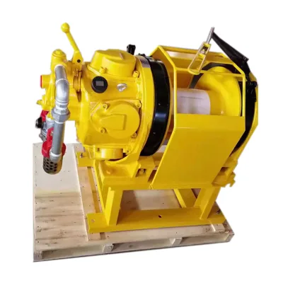 Mine Explosion-proof Pneumatic Motor Power Winch Hand Brake Pneumatic Winch Air Winch Air Tugger Mining Machine