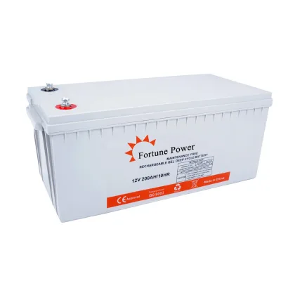 Luminous FP200-12 12V 200Ah Tubular Solar Battery for E-Rickshaw LiFePO4 Cathode 16-Year Design Life