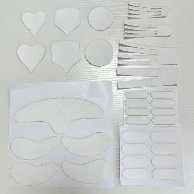 White Cotton Face Tape Wrinkles Lift for Smoothing Beauty v Line Face Lift Patches Custom Logo Kinesiology Tape Pre Cut