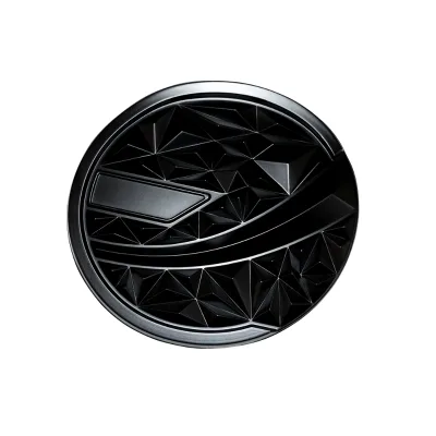 KQD New Product Car Exterior Accessories Black Gas Tank Cover Fuel Cover Fit for Toyota Wigo