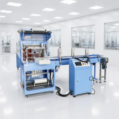 Cost of Shrink Wrapping Machine for Bottles Pure Water Factory Equipment