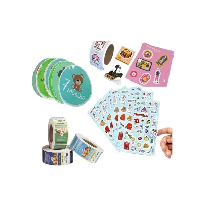 Waterproof Custom Die Cut Logo Stickers Company Car Stickers Labels with Customization Options