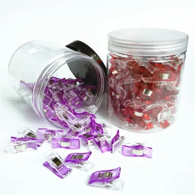 High Quality Manufacturer Wholesale Low Price Plastic Fasteners Buckle Colorful Plastic Clip