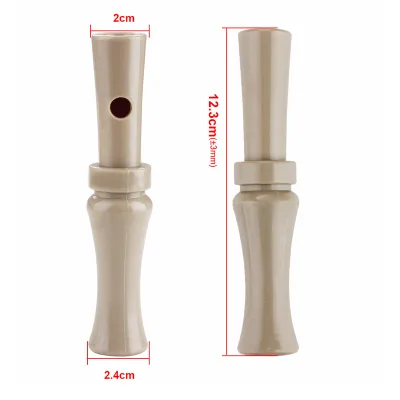 Duck Voice Trap Whistle Durable Design Realistic Sound Plastic Mallard Duck Goose Call Whistle