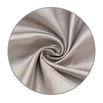 Antioxidant 100% Pure Silver Plated Diamond Woven Conductive RFID Blocking Fabric