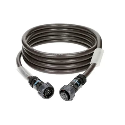 DO25 25m 8-Core Speaker Multicore Cable 8x4.0mm2 Metal Female-to-Female Connectors for Touring Audio Systems