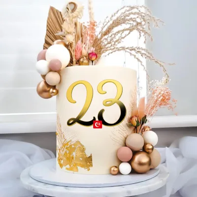 Number Plugs for Birthday Cakes Acrylic 0-9 Number Combination Cake Inserts Baking Inserts Cake Decoration Thanksgiving