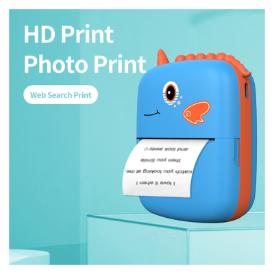 1000mAh Picture Printing Photo Printer Portable Mini Pocket Printer Bt Thermal Printer