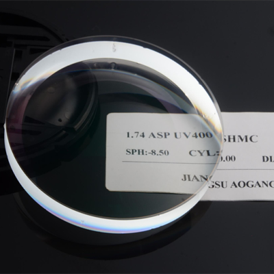 Prescription Lenses Eye Glass Lens Optical Good Price Super Thin 1.74 High Index Lens