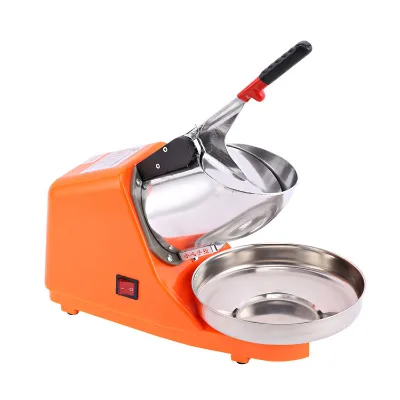 Wholesale Electric Ice Crusher Machine 220V Milk Tea Shop Shaved Ice Machine