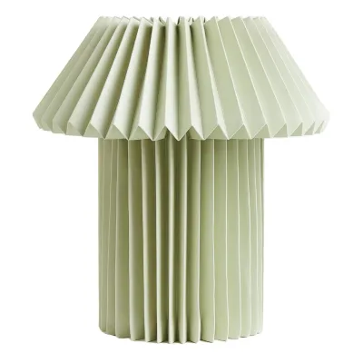 Japanese Style Handmade Rice Paper Lampshade Pleated Table Lamp Shade for Indoor Home Hotel Bedroom Living Room Decoration