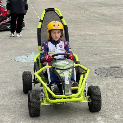 500W Kid 40km/h Mid-Mounted Motor Differential Shaft Drive Hydraulic Disc Brakes Hall Sensor Electric Off Road Go Kart