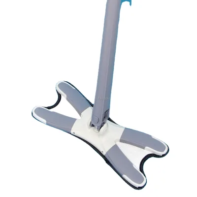 Microfiber X-Type Mop Pad Wet-Dry Easy Cleaning with Triangle Design