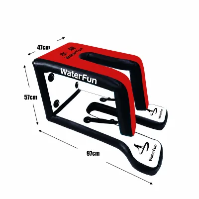Inflatable Foil Launch Pad Dock Start Ramp for Hydrofoil Board Pump Start Training Aid Portable Lightweight at Lake