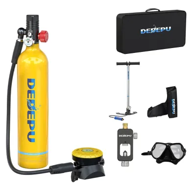Alternate Air to Breathe Easy Diving Tank Mini Diving Equipment Oxygen Gas Cylinders