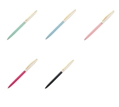 Personalised Fashionable Durable Metal Roller Pen and Steel Pole Ballpoint Pen
