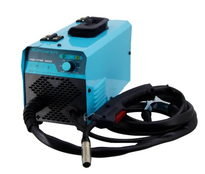 110V 220V Small Mig Inverter Mini Gasless Mag Welder MIG-135 Negotiable Retop Welder Dark Blue Customized Retop Welder IP21S