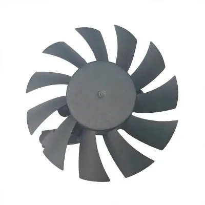 65*65*10mm 12V/24V 11-Blades Frameless DC Bare Cooling Fan for Electronics PC & Industrial Equipment