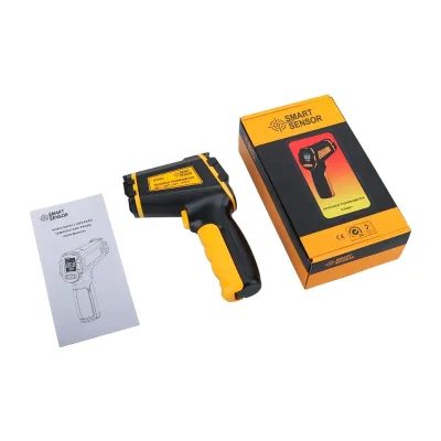 Non-contact Digital Industrial Infrared Thermometer Laser Temperature Meter Pyrometer Hygrometer IR Thermometer for Industrial