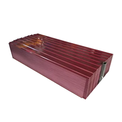 28b 0.42 Bmt Gauge 4x8 Clear Galvalume Corrugated Roofing Sheet Machine