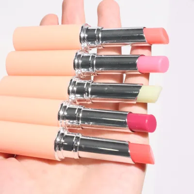 Korean Plump Color Changing Lip Balm Base Custom Flavour Organic Peppermint Create Your Own Lip Repair Balm Stick Set