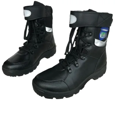 Flame Retardant Protective Tactical Combat Boots Teel Toe Anti Smash Anti Puncture Safety Work Boots