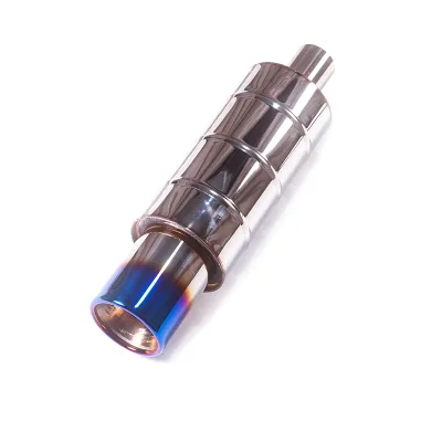 High Quality Customizable 89 101 114MM HKS Stainless Steel Exhaust Muffler Various Sports Auto Parts Universal for Cars