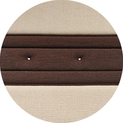 Brown Rhyme Mattress Side Cloth (with Nails Style)