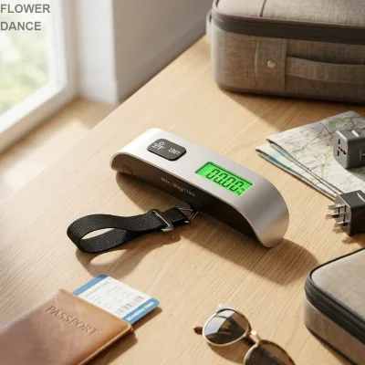 Airport Weight Portable 50kg Digital Hanging Weighing Scale for Travel