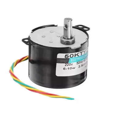 50KTYZ 24V 110V 220V 6W Synchronous Motor Bidirectional CW CCW for Kebab Barbecue Grill Machine