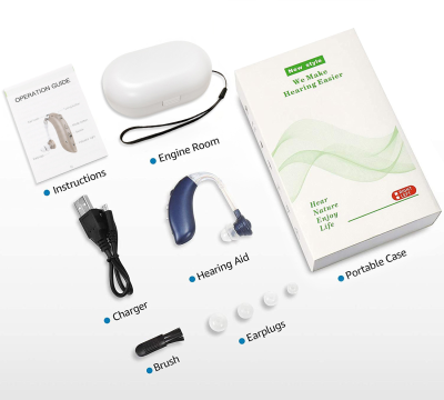 Hearing Aids for Deafness Rechargeable Hearing Aids and Headphones