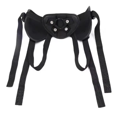 SM Sexy Men's & Women's Leather Pants Oval Back Wall Simple Belt Version Silicone Leather Pants Ring Wholesale for Parlor Use