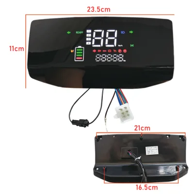 Universal E Scooter Smart LCD Speedometer Digital Odometer Display Waterproof Display E-bike