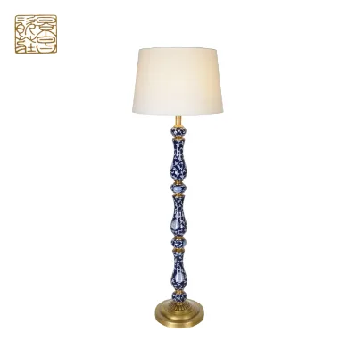 Modern Wholesale Standing Lamp Floor Lighting Copper Ceramic Floor Lamps for Living Room