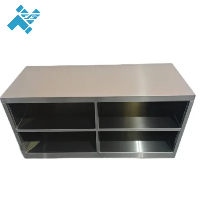 Custom Stainless Steel Shoe Changing Bench with Cushion and Storage for School Living Room Bedroom Laboratory Furniture