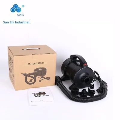 1300W 110240V Air Pump for Inflatable Tents Boats Pools with 0.45m Inflatable Tube